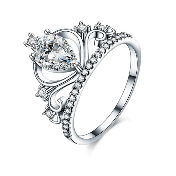 Elegant Crown Ring