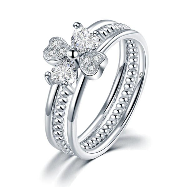 Wedding and Engagement Ring Set