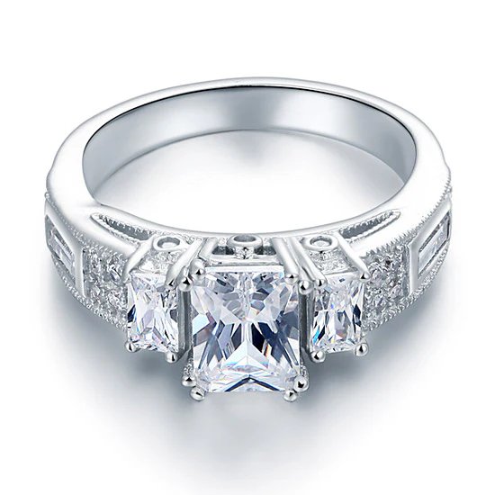 Vintage Style Diamond Ring