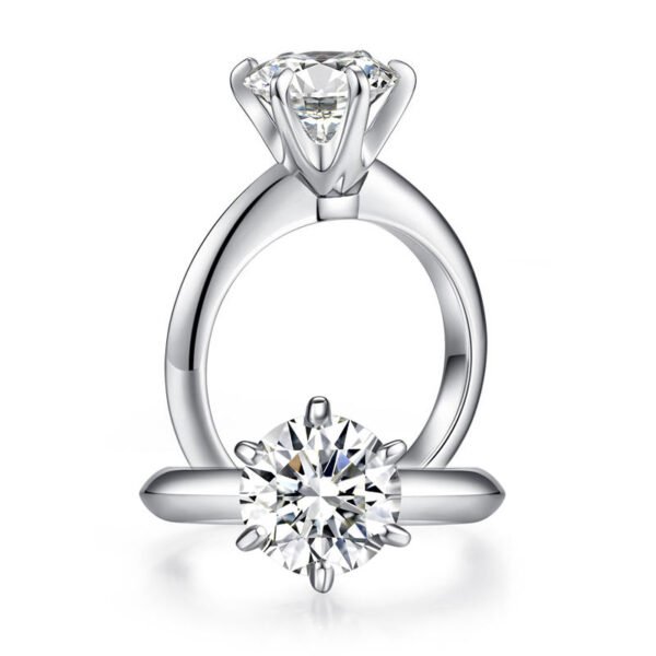 3 Carat Moissanite Ring